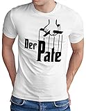 OM3® Der Pate T-Shirt | Herren | The Godfather Mafia Iconic Movie | Weiß, 3XL