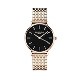 Rosefield Damen Digital Uhr mit Edelstahl Armband UEBR-U23