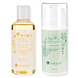 Deluxe Set aus Testsieger Babybauchöl (100ml) & natürlichem Gleitgel (100ml) für werdende Eltern, von V