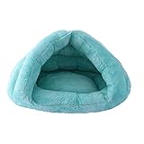 Langlebiges, bequemes natürliches Katzenbett für Haustier, Plüsch, für Hunde und Katzen, kuscheliges weiches Kissen, warmes Haustierzubehör – B