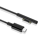 ComputerParts BZN - Surface Pro 7/6/ 5 an USB- C/Typ-C-Stecker- Schnittstellen Netzteil-Ladegerät- Kabel für Microsoft Surface Pro 7/6/5/4/ 3/ Microsoft-Oberfläche (Color : Color1)