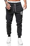 OneRedox Herren Jogginghose Sporthose Männer Trainingshose Sweatpants 3676C Antrazit XXXL