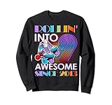 Roller Skating 9th Birthday Rollin' Into 9 Awesome 2013 Sw