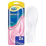 Scholl Gel Activ Einlegesohlen für Pumps und Schuhen mit Absätzen bis 5,5 cm - Weich gepolsterte Einlegesohle für mehr Komfort - 1 Paar, passend für Schuhgröße 35-40,5