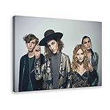 Maneskin Art Foto HD 7 Leinwand Poster Schlafzimmer Dekor Sport Landschaft Büro Zimmer Dekor Geschenk Rahmen: 40 × 60