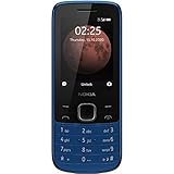 Nokia 225 (2020) 4G Dual-SIM Mobiltelefon im blauen Premium Design (2.4' QVGA Display, 4G Technologie, Bluetooth 5.0, MP3-Player, FM Radio, 128 MB Speicher (bis zu 128 GB via microSD), VGA Kamera)