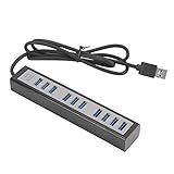 USB 3.0 Hub, USB Hub USB Adapter Kartenleser Mobile Festplatten mit individuellen Ein-/Ausschaltern für Laptop für PC für Comp