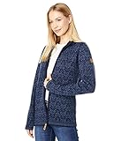 Fjällräven Damen Snow Cardigan W Sweatshirt, Dark Navy, L