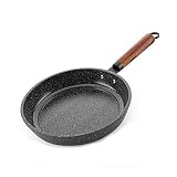 Antihaftbeschichtete tiefe Bratpfanne， Steinpfannen Antihaft mit Anti-Verbrühungsgriff， Induktionskompatibel， 100% APEO & PFOA frei，ohne Deckel，30