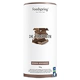 foodspring 3K Protein, Schokolade, 750g, Whey und Casein aus echter W