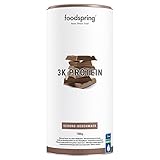 foodspring 3K Protein, Schokolade, 750g, Whey und Casein aus echter W