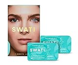 Turquoise (Türkis) - 1 Monate Kontaktlinsen Farbig - SWATI Cosmetics Natürlich Aussehende Kontak