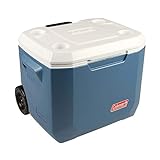 Coleman 50QT Kühlbox Xtreme Wheeled 47L blau/weiß