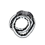 BCXRSE Fahrradschloss Kettenschloss, 5-stelliges Passwort Ist Leicht Zurückzusetzen Mountainbike-Schloss Diebstahlsicherung Kettenschloss Geeignet für Fahrräder, Zäune, Skateboards Usw100