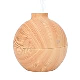 Aromatherapie Diffusor, Aromatherapie ätherisches Öl Diffusor 130 ml für Schlafzimmer für Babyzimmer für Zuhause für Büro(Kamel)
