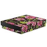 DeinDesign Skin kompatibel mit Microsoft Xbox One X Aufkleber Folie Sticker Blume Floral M