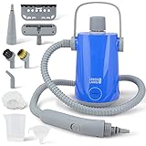 LEBENLANG Dampfreiniger Handgerät Steam Cleaner - 1000W & 300ml mit 9 Zubehör | Polsterreiniger Gerät | Polster handdampfreiniger Polstermöbel Fugenreiniger für bad fliesen | Premium Dampf Reinig