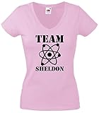 world-of-shirt Damen T-Shirt The Big Bang Theory Team S