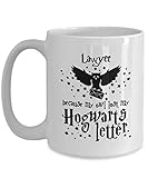 Harry Potter inspiriert Becher - Anwalt, weil meine Eule meinen Hogwarts-Brief verlor - Ilvermorny School of Hexerei und Zaub