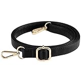 INSOUR Trageriemen Leder Verstellbarer Dünner Schulterriemen für DIY Damen Taschen Geldbö