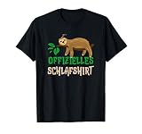 Offizielles Schlafshirt Pyjama Schlafanzug Lustige Faultier T-S