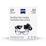 Zeiss Einweg-Reinigungstücher für Linsen – 200 Es, weiß
