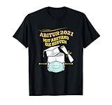 Abitur 2021 Abschluss Abi mit Abstand Geschenk für Abifeier T-S