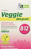 Avitale Veggie Depot Vitamin B12, Magnesium Plus Folsäure Tabletten, 1er Pack (1 x 60 Stück)
