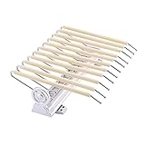 Dongbin Hängen Pull Out Rod-Hosen, Hosen 11 Erweiterbare Hanging Rods Halter-Schal für Lagerung Schrank Tiefe 47cm,Beig