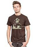 BIGTIME.de T-Shirt Für eine Handvoll Dollar Clint Eastwood Kult Western Film braun Shirt E137 - Gr. XXL