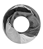 Majea Damen Loop Schal Schlauchschal Halstuch (880021) (schwarz 38)