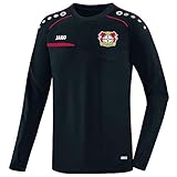 JAKO Kinder Prestige (ohne Sponsoren), (Saison 19/20) Bayer 04 Leverkusen Sweat, schwarz/Rot, 152
