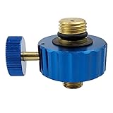 Tuimiyisou Gasadapter Sicher Durable Gasherd Adapter Herd Anschluss Outdoor-Camping-gasflaschenadapter Für Butan Kanister Zu Schraube Gask