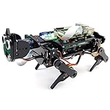 FREENOVE Robot Dog Kit for Raspberry Pi 4 B 3 B+ B A+, Walking, Self Balancing, Ball Tracing, Face Recognition, Ultrasonic Ranging, Camera Servo (Raspberry Pi NOT Contained)