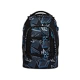 Satch Pack Schulrucksack - ergonomisch, 30 Liter, Organisationstalent - Deep Dimension - Blau, einheitsgröß