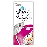 Glade By Brise Automatisches Duftspray, Für sofortige Frische in allen Räumen, Mit Nachfüller (269 ml), Batteriebetrieben, Entspannender Relaxing Zen-D