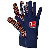 Derbystar Unisex – Erwachsene Bundesliga v21 Spielerhandschuh, Blau orange, 7