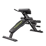 Tunturi CT80 Rückentrainer & Bauchtrainer/Bank/Core Trainer/Hyperextension - Klappbar, fü