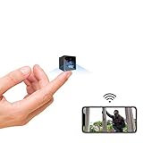 Mini Kamera,TODAYI 4K HD WLAN Mini Überwachungskamera Lange Batterielaufzeit WiFi Minikamera live Handy APP Kompakte Kleine Sicherheitskamera für Innen mit Bewegungsmelder Speicher Nachtsichtk