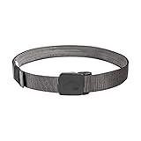 Tatonka Geldgürtel Travel Waistbelt 30mm - Reisegürtel mit geheimen Geldfach an der Innenseite - 130 cm lang / 3 cm breit (Titan Grey)