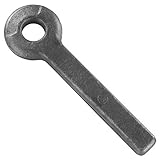 Zugöse | ohne Büchse | 38 mm Lochdurchmesser | für Anhänger mit Deichsel/Zuggabel | Stahl | Öse | Trecker | Traktor | Agrar | Schlepp