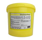 Magnesium Flakes aus dem Toten Meer 7kg – Magnesiumkristalle aus Magnesiumchlorid – 100% Naturprodukt - u.a. zur Herstellung von Magnesiumöl, Magnesium Spray, Magnesium Fußbad, Magnesium Vollb