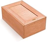 NHLBD XIAOQIANG Box mit klappbarem Deckel-Holz Aufbewahrungsbox mit Deckel-Stash-Kasten Dekorative Boxen mit Deckel-Stash-Boxen dekorative Box