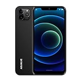 Smartphone nicht teuer 4G, Waterdrop 6,3 Zoll HD+, 3 GB RAM + 32 GB ROM, Android 9.0, Handy, 4600 mAh, 8 MP Dual SIM/Face ID, Smartphone entsperrt / GPS Handy nicht teuer ohne Vertrag (schwarz)