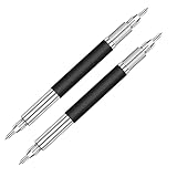 GJCrafts EndeScharfe Wolframstahlspitze Carbide Scriber Tool Anreissnadel für Glas/Keramik/Blech Markierungswerkzeuge Tragbare Tasche Stift 137