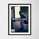 YYAYA.DS Leinwand Poster Bilder Kendrick Lamar Damn Humble Musikalben Cover Hip Hop Rap Musik Star Art Malerei Leinwand Poster 60x90