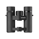 MINOX BV 8x25 Fernglas – Hochwertiges Allround Taschen-Outdoor-Fernglas mit Komfortbrücke für bequemes einhändiges Beobachten – Inkl. Trageriemen und B