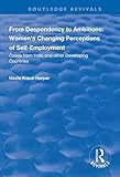 From Despondency to Ambitions: Women's Changing Perceptions of Self-Employment: Cases from India and Other Developing Countries (Routledge Revivals)