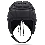 YYDSJFM Weiche gepolsterte Kopfbedeckung, Rugby-Multisport-Helm, Schutz vor Verletzungen, Kopfbedeckung für Rugby-Fußball-Helm, Jugendliche und Erwachsene (X-Large)