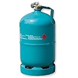 Leere befüllbare Gasflasche 5 kg / 12,3L Camping Grill Boot Propan Butan G